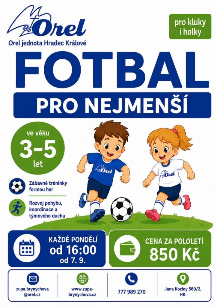 fotbal pro nejmenší